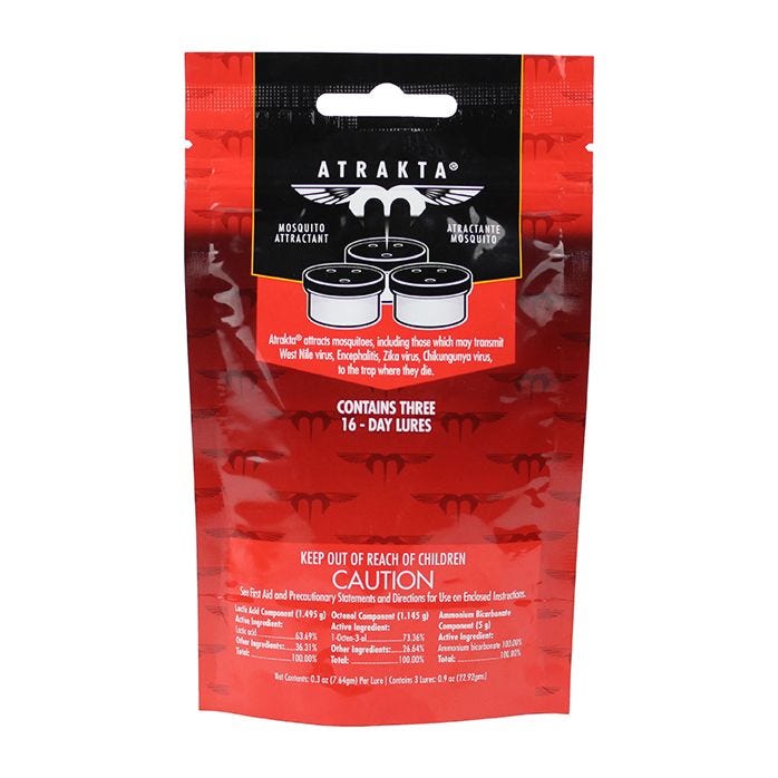 ATRAKTA® Mosquito Attractant Pods For Mosquito Magnet® - 3 Pack